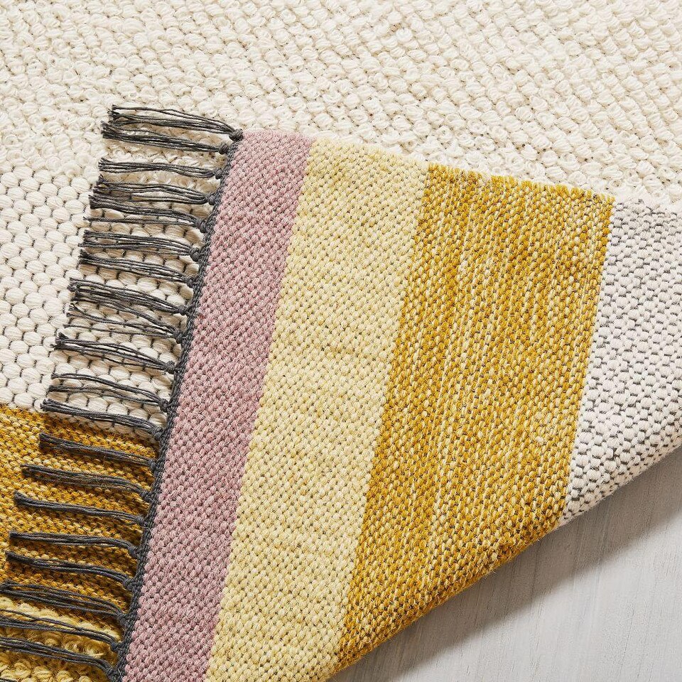 Campbell Flatweave Rug west elm Australia